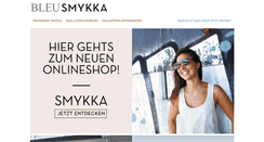 Desktop Screenshot of bleu-shop.de